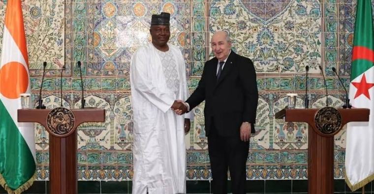 Niger - Algérie : les Présidents Abdourahamane Tiani et Abdelmadjid Tebboune s’entretiennent sur la coopération entre les deux pays