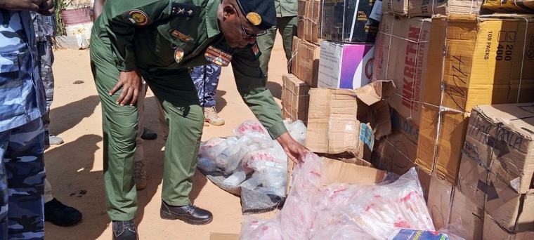Maradi : la Douane saisit 518 cartons de médicaments et des cigarettes